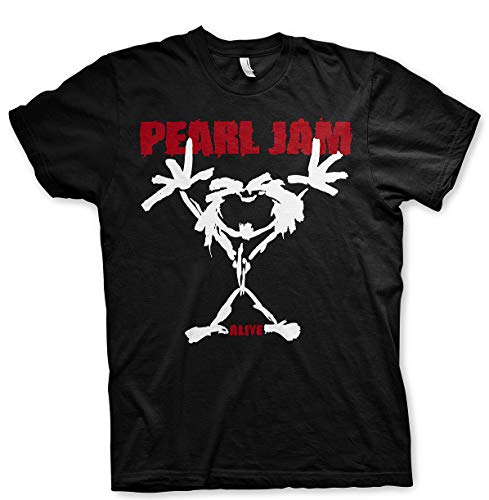 Pearl Jam Ten Logo Eddie Vedder Rock Official Tee T-Shirt Large